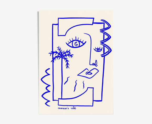 Sérigraphie Fragments 1
