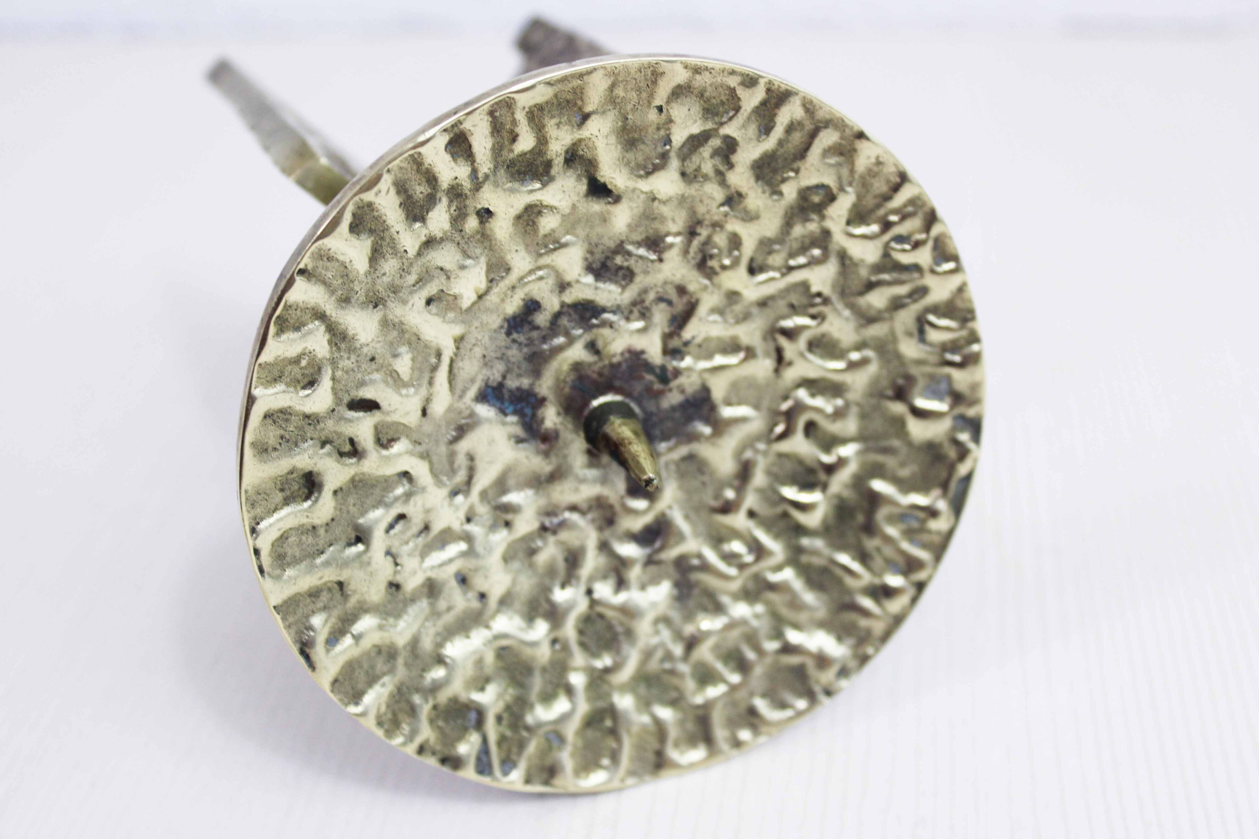 Brutalist candle holder 60s