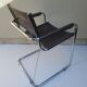 Fasem brown leather chair
