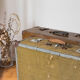 Antique suitcase - vintage travel trunk