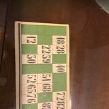 Jeu de loto très ancien a renover