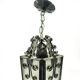 Lampe à pendentif brutaliste, Pologne, années 1970