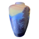 Gallé Blue Line Vase from the Vosges