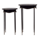 Tables d’appoint noires