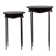 Tables d’appoint noires