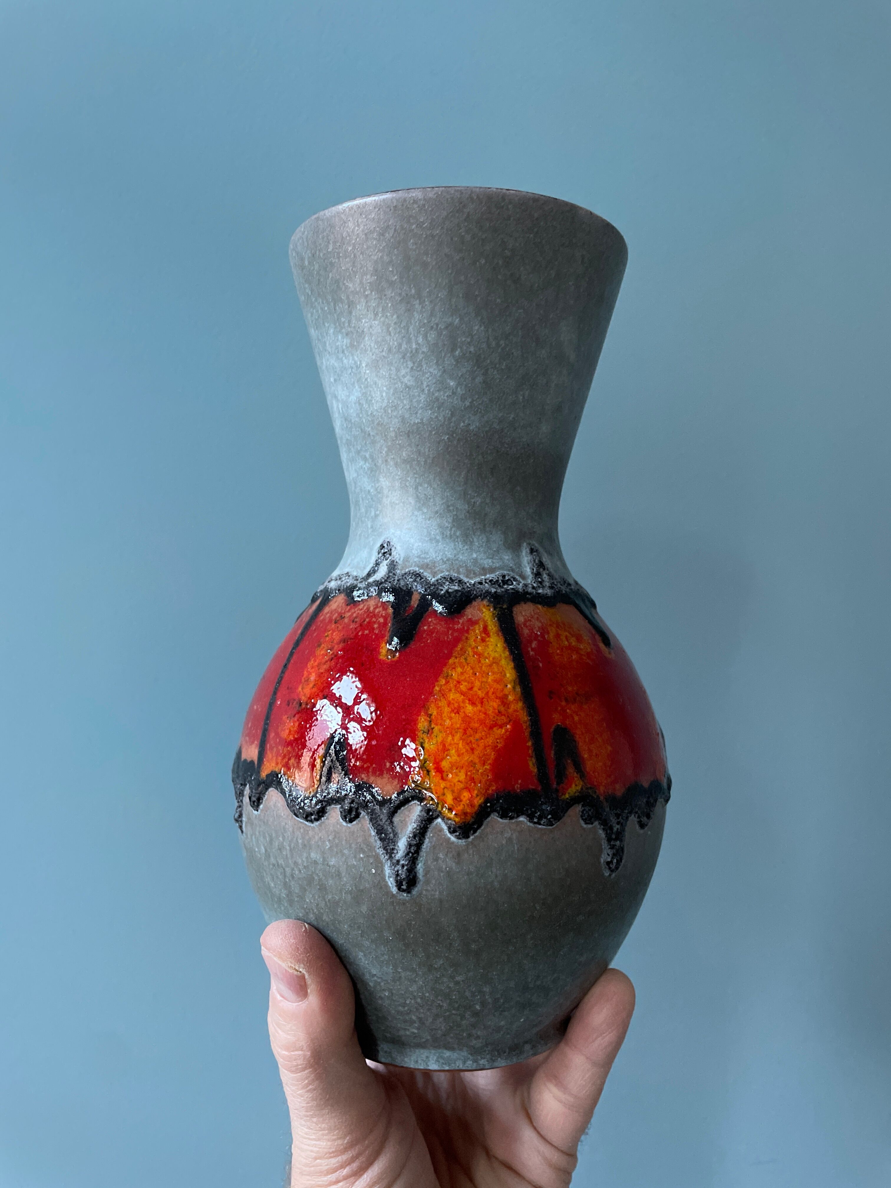 Fat-Lava Carstens-Tonnieshof ceramic vase, Germany
