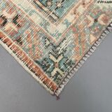 Tapis vintage turc oushak 140x78 cm