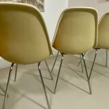 Set of 4 DSW Eames chairs – Herman Miller (1952)