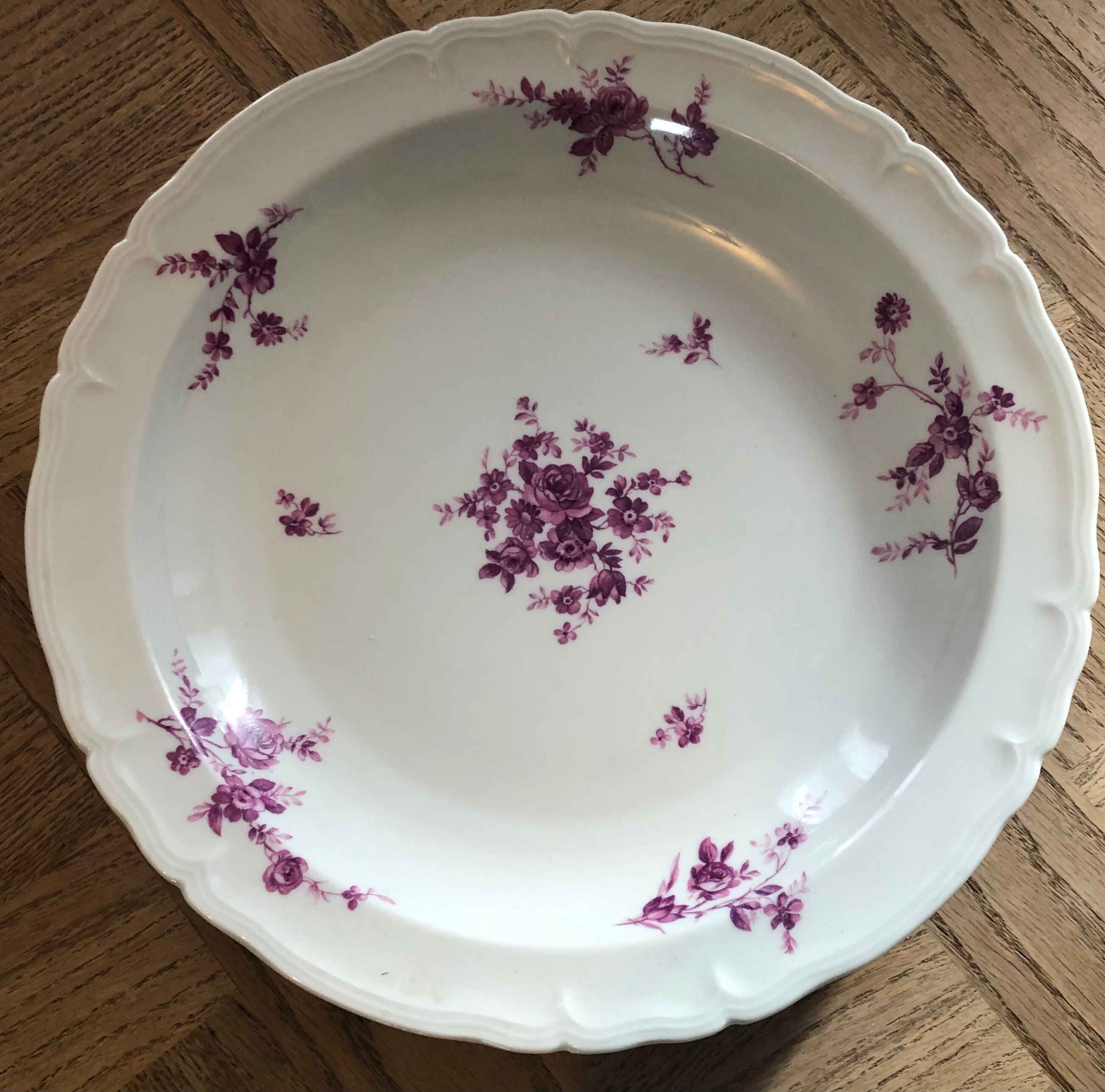 Earthenware table service Limoge Charles Arhenfeld