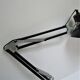 Lamp architect metal black design Aluminor vintage