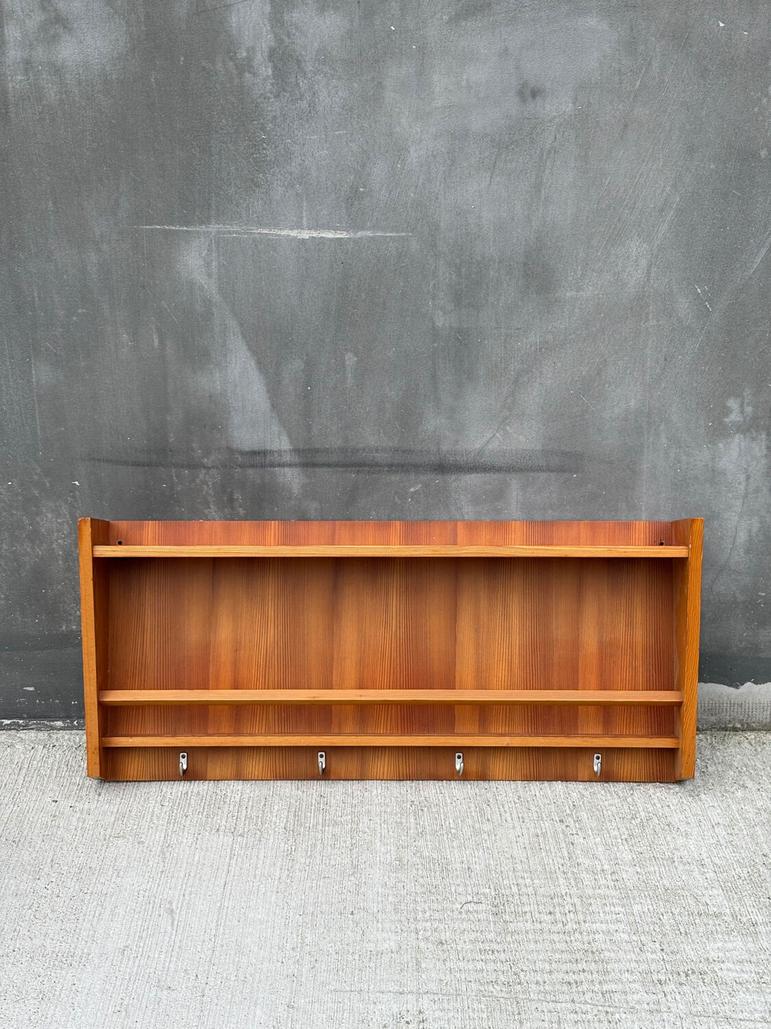 Vintage wooden kitchen wall unit – 1960s/70s