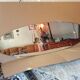 Italian oval wall mirror 1950.