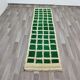 Handmade wool hallway rug size 75 x 300 cm