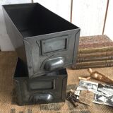 Pair of industrial drawers