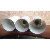 Luminaire acier blanc