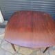 Table scandinave années 60' en palissandre