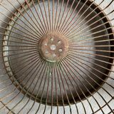 Metal basket, industrial style