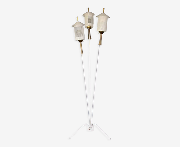 Lampadaire à trois feux