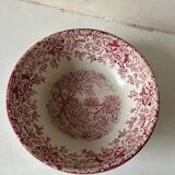 Bol ancien en faïence rouge