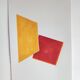 Peinture géométrique minimaliste