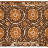 Hand-knotted rug, vintage Turkish rug 230x370 cm