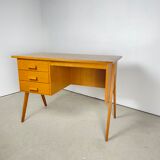 Desk feet compass in oak, 1950