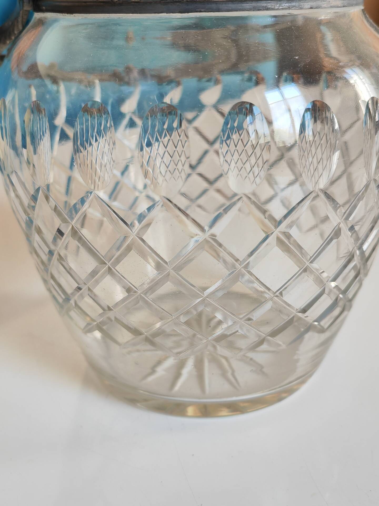 Antique biscuit jar