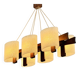 Scandinavian suspension in teak and acrylic Perspex from the 1960s.