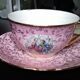 Lunch cup and sub-cup of Italian porcelain