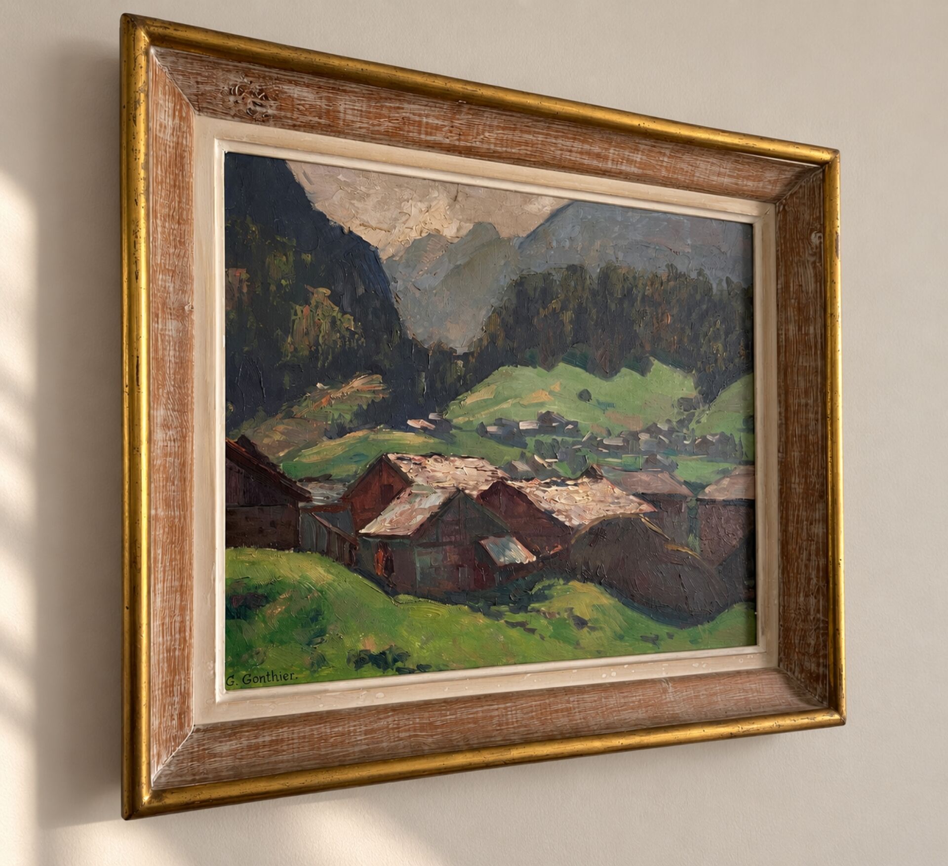 Village de Savoie - Georges Gonthier, XXe