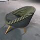 Chair egg EGG 50s style Jean Royère