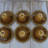 Set of 6 cups Digoin