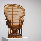 Emmanuelle erotic armchair otherwise Peacock chair 1970