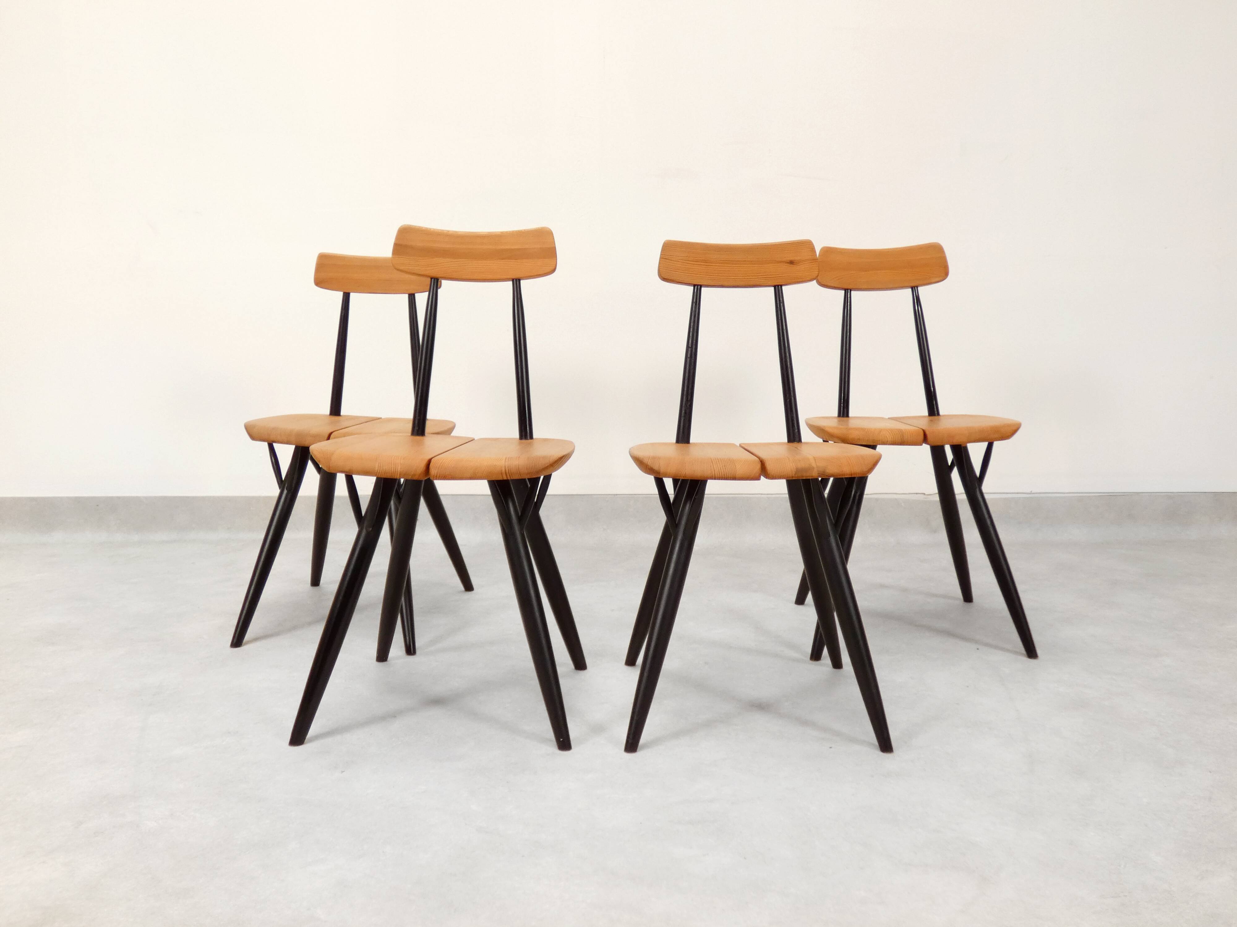 Ilmari Tapiovaara “Pirkka” dining set for Laakan Puu Finland