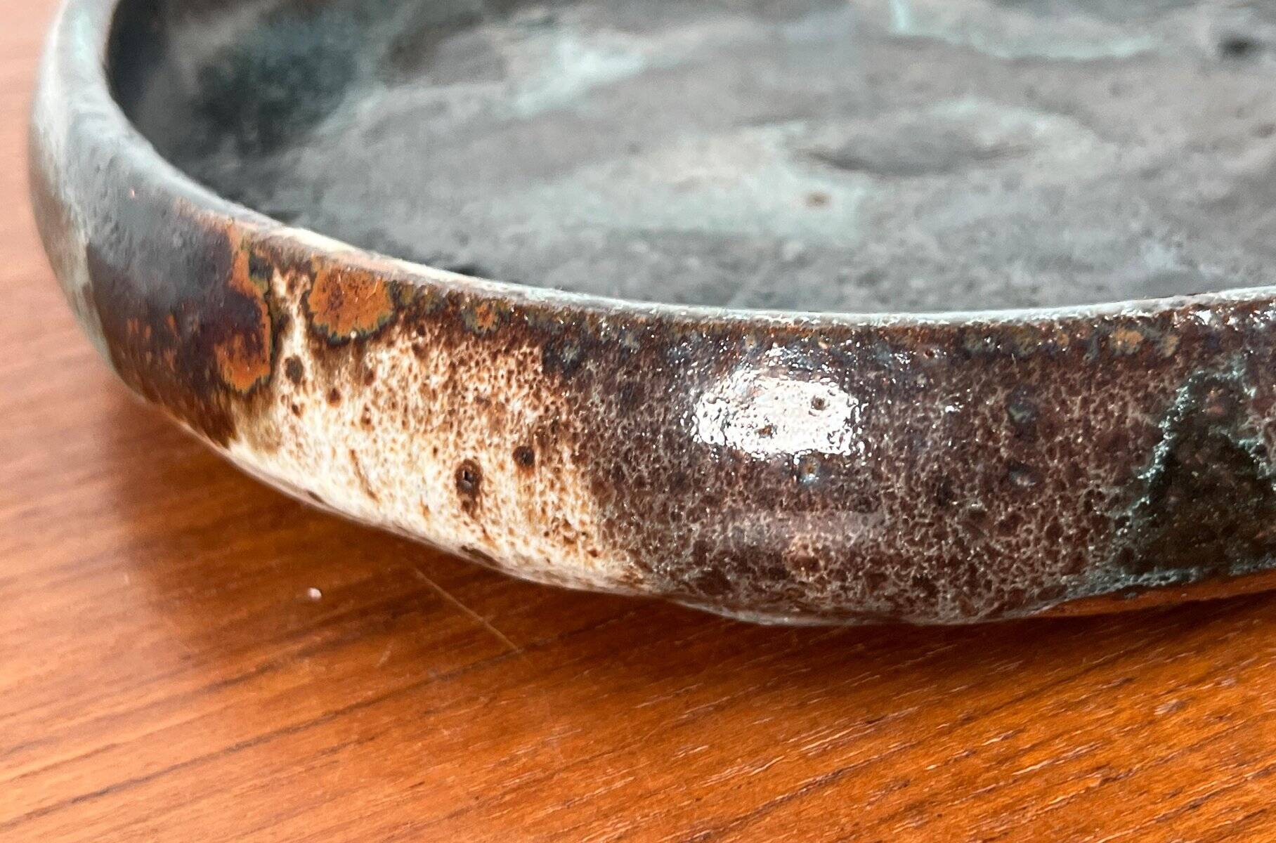 Bowl by Studio of Danish Brutalist Mid-Century Pottery by Jim & Henny Waldorff, Svaneke, Bornholm, 1960s