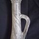 Kevin Stal (Son of Eric Saint Val) - Frosted glass bottle vase, h-48 cm.