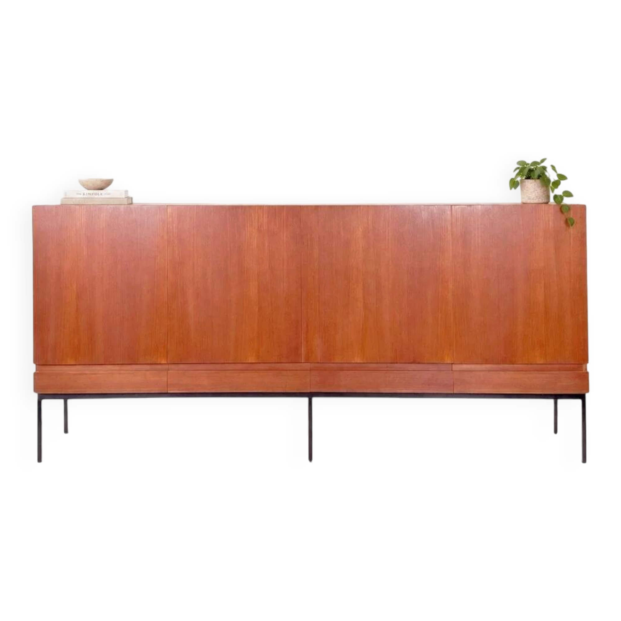 Buffet haut B60 en teck vintage par Dieter Waeckerlin – Behr