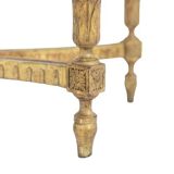 Console in gilded wood and Aleppo breccia marble. Circa 1780.