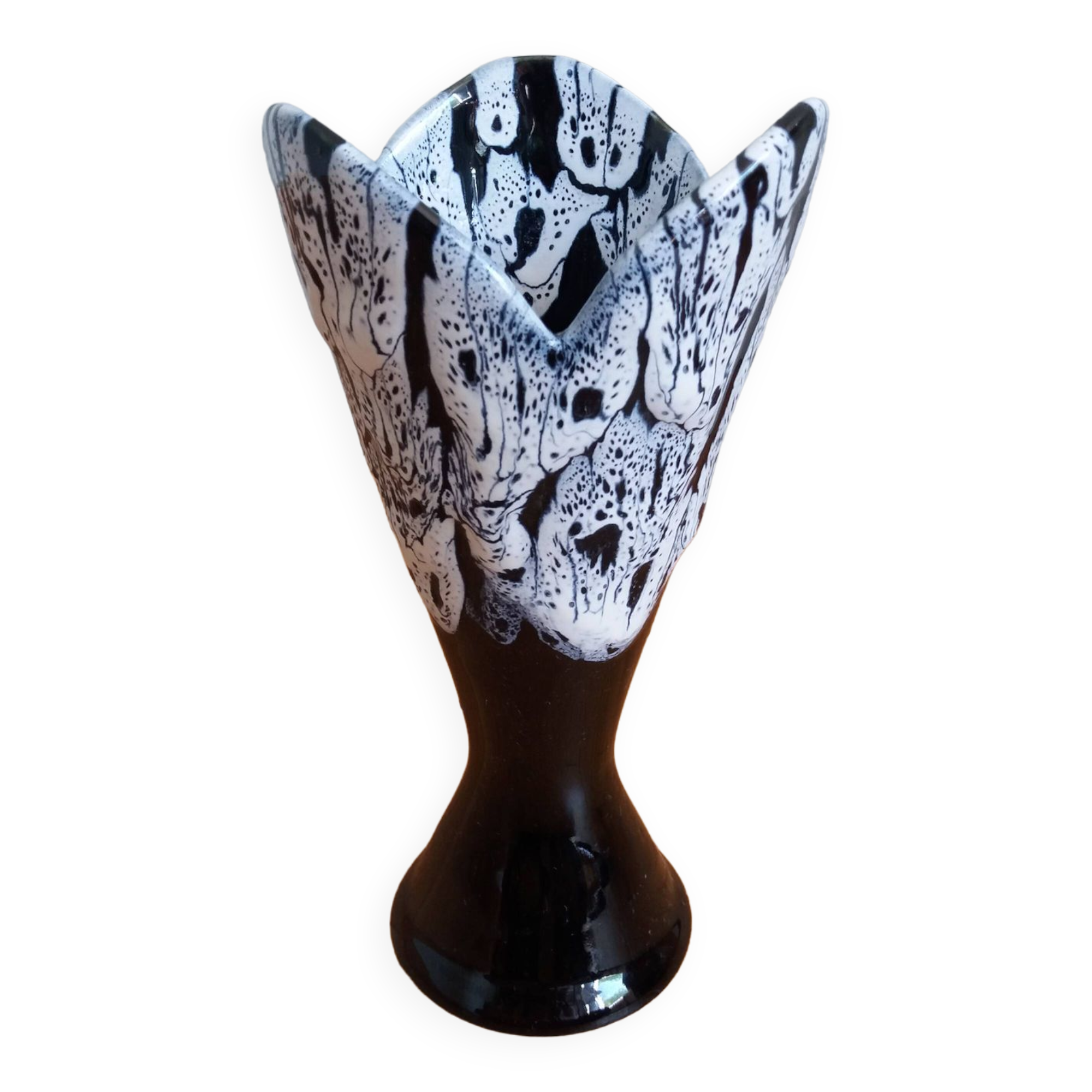 Vase céramique grès flammé