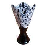 Vase céramique grès flammé