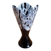 Vase céramique grès flammé