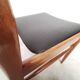 Ensemble 4 chaises scandinaves, 1960