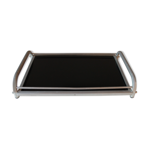 Plateau inox & verre