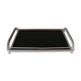 Stainless steel tray - 50's glass