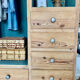 Armoire parisienne penderie et tiroirs