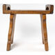 Tabouret en bois sculpté, chêne, 1950-1960