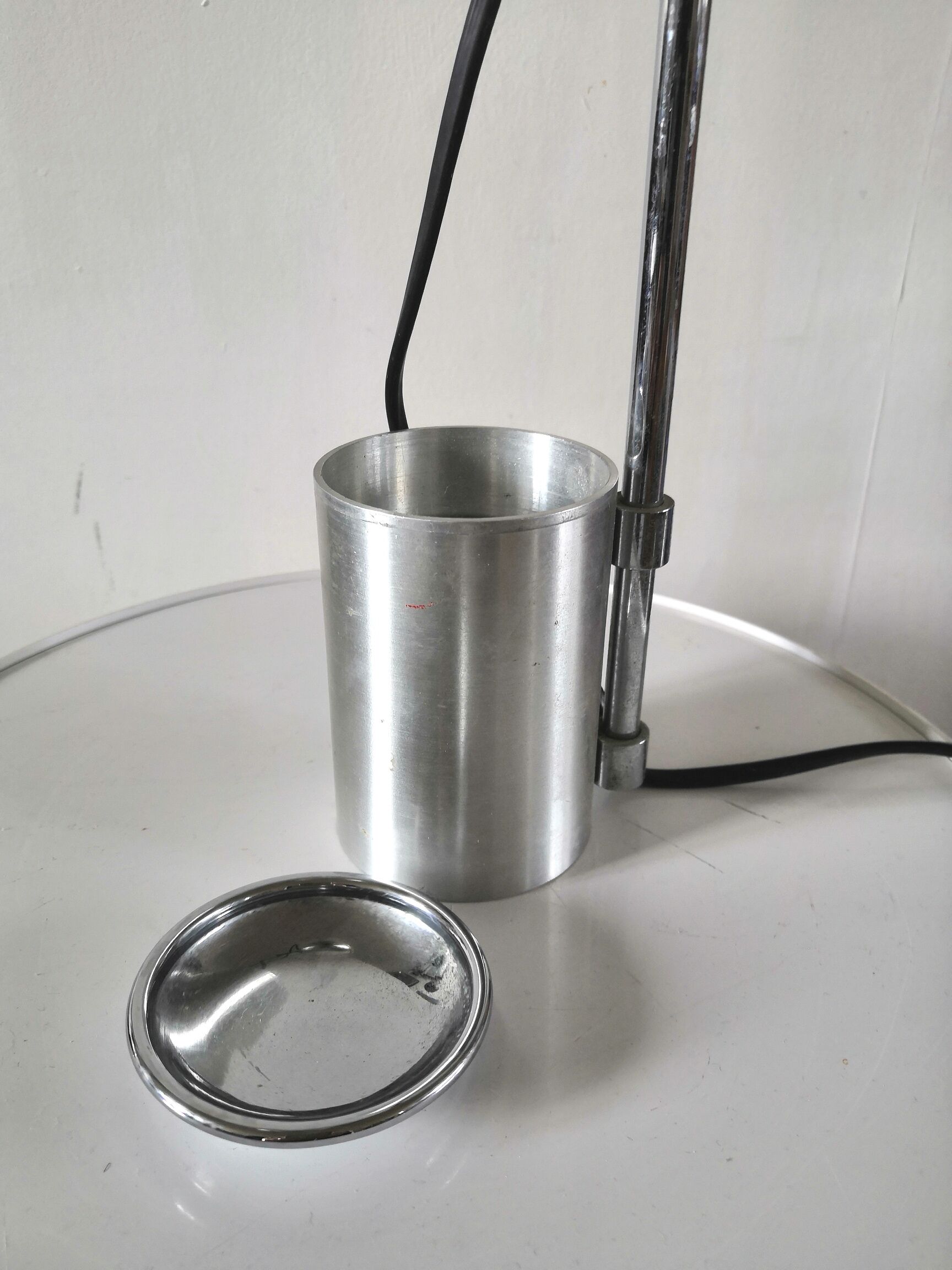 Ashtray lamp eyeball design 70s