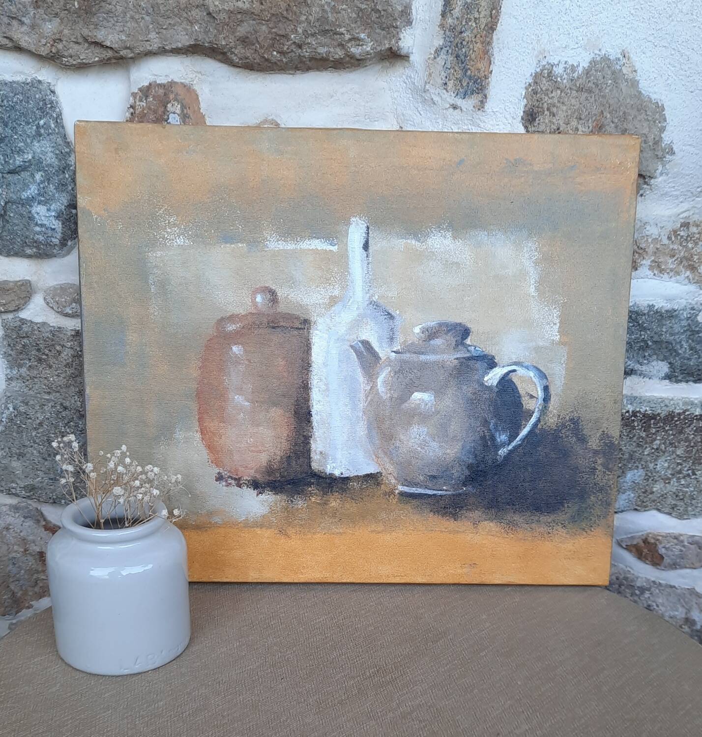 Oil painting painting