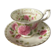 Porcelain cup and sub-cup "November" stamped "Royal Albert"
