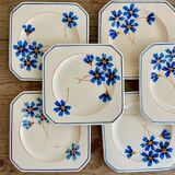Flower plates from Moulin des Loups